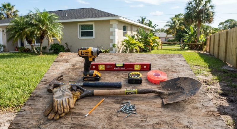 Deck & Fence Builder project in Palm Bay
