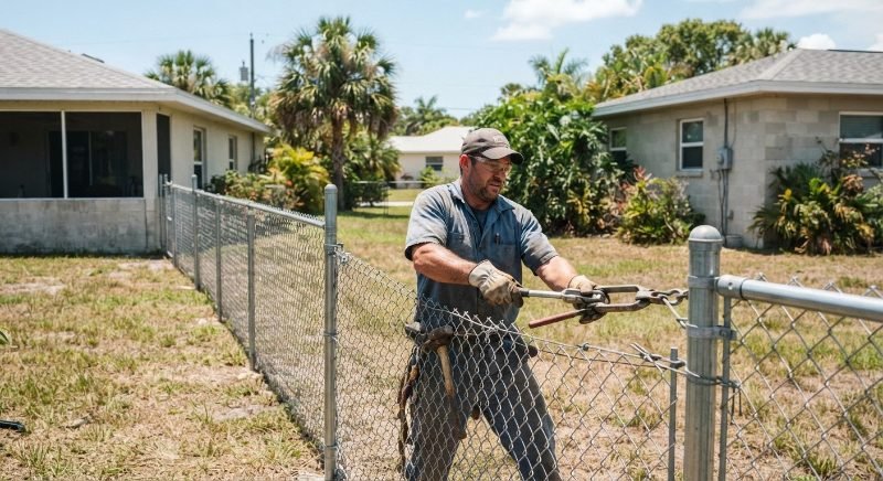 Deck & Fence Builder project in Palm Bay