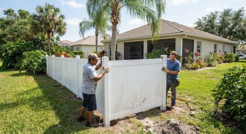 Deck & Fence Builder project in Palm Bay