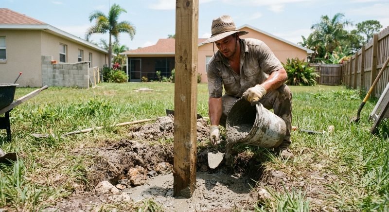 Vinyl Fences in Palm Bay